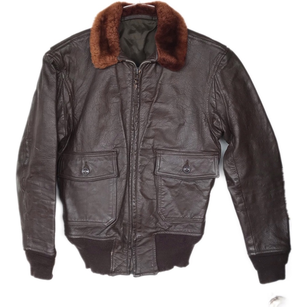 Authentic USN G1 flight jacket